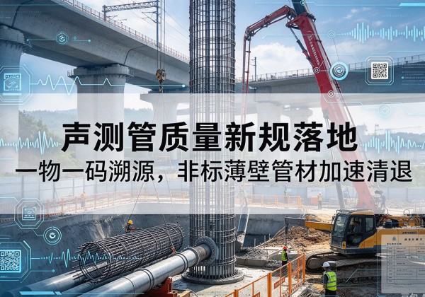 银海声测管质量新规落地，一物一码溯源，非标薄壁管材加速清退