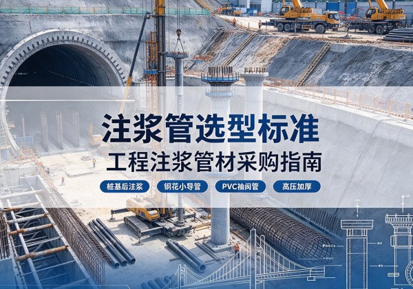 银海注浆管选型标准